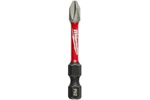 MILWAUKEE ELECTRIC TOOL 48-32-5004 Shockwave 2" Power Bit Phillips #2 15 Piece Contractor Pack