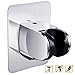 Shower Head Holder, Adhesive Handheld Shower Holder NO Drilling Wall Mount Bracket, Bathroom Installation & Mounting Kits Waterproof and Adjustable