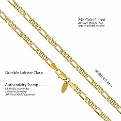 LIFETIME JEWELRY 4.5mm & 6mm Swiss Diamond Cut