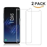 Samsung Galaxy S8 Plus Screen Protector, (Not Glass) TOPGO Screen Protector for Samsung Galaxy S8 Plus Bubble-Free Anti-Scratch Film [Full Coverage, Case Friendly] -HD Clear