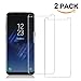 Samsung Galaxy S8 Screen Protector, (Case Friendly) TOPGO Screen Protector for Samsung Galaxy S8 Bubble-Free Anti-Scratch Film [Full Coverage] -HD Clear