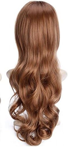 Yunnasi Women S Cosplay Wigs Long Big Wave Spiral Curly Hair Flax