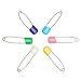20 Pack Baby Child Infant Kids Cloth Diaper Nappy Pins Safety Safe Hold Clip Locking Cloth Size L