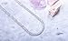 NYC Sterling Womens Magnificent Marquise-Cut Cubic Zirconia Tennis Necklace, Measures 17 Inches.
