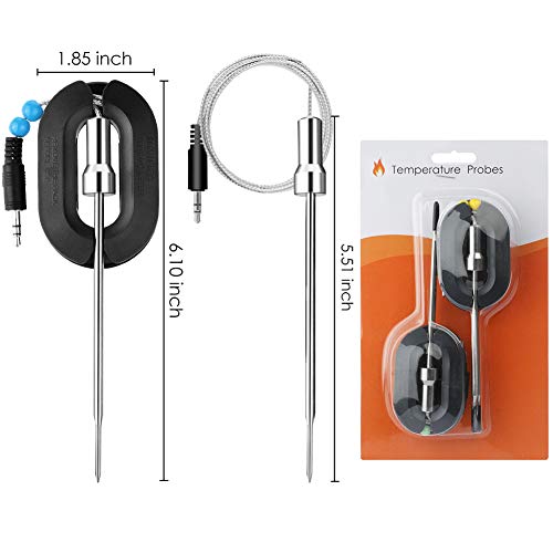 Chugod Grilling BBQ Meat Thermometer Probe Replacement Temperature