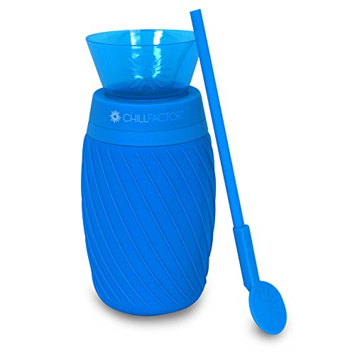 Chill Factor Ice Twist color Blast Slushy Maker, Blue