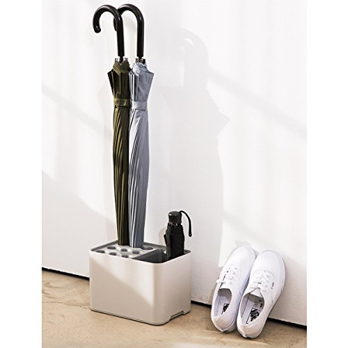 HARRA HOME Modern Design Umbrella Holder for Entryway Indoor Home Office Front Door – Umbrella Drying Racks with Removable Base Drip Tray - Small and Large Umbrellas Storage Stand Container - Thumbnail 2