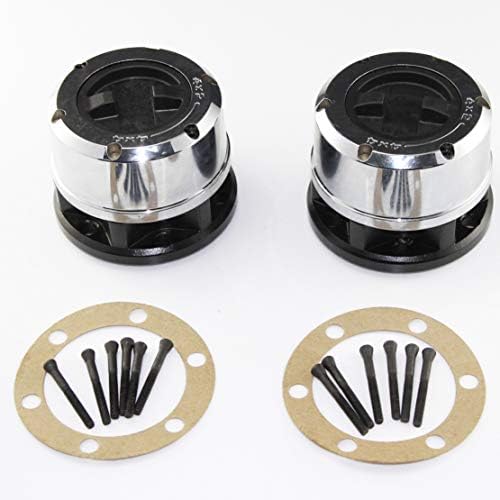 Bywin 2 Pcs AVM 461 New 28 Spline Manual Locking Hub Wheel Bearing For NISSAN Pick-up D21 Xterra Pathfinder 4WD