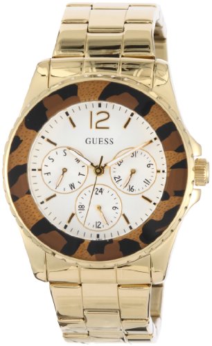 Guess Women's W13551L1 Stainless-Steel Quartz Watch with White Dial