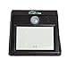 SPECIAL SUMMER SALE!! GR8 Goodz LED Motion Sensor Solar Light, Bright, Weatherproof, Wireless Security, Automatic Dusk to Dawn Sensing, For Patio, Deck, Garden, Home, Driveway, Entryway, 1 Pak.