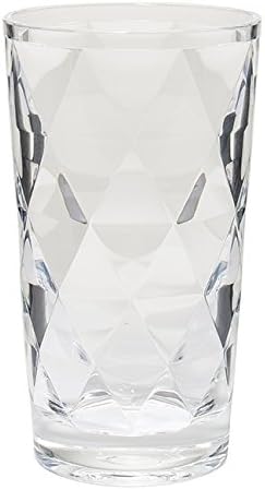 Merritt "Radiance" 14 Ounce Acrylic Tumblers, Set of 4, Clear