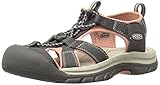 KEEN Women's Venice H2 Hiking Shoe, Raven/Rose Dawn, 9.5 M US