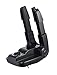 Manledio Portable Electric Shoe Glove Boot Dryer and Warmer,with Folding and Drying Rack