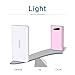 Polanfo M50000 Portable Power Bank 12000mAh External Battery Charger, Ultra Slim Design with 2 USB Ports for iPhone7 Plus 6s 6 Plus, iPad, Samsung Galaxy and More (Pink)