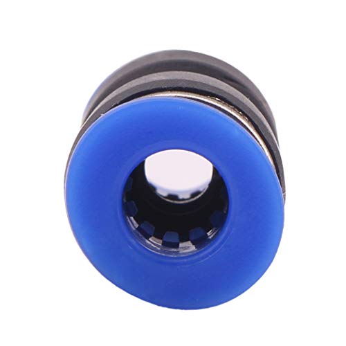 Quick Connect Fittings 6mm - 10 Pack Plastic Push to Connect Fittings Tube Straight Connect 6 Mm to 6 Mm Push Fit Fittings Tube Fittings