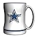 Boelter Brands NFL Dallas Cowboys Sculpted Relief Mug Alternate Color, 14-Ounce, White