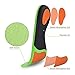 AXCKE Shoe Insoles, Arch Supports Plantar Fasciitis Feet Insoles Orthotics Inserts for Flat Feet, Arch, Pronation, Heel Spurs & Foot Pain(Green,M)thumb 2
