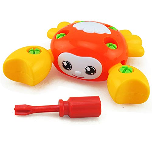 Studyset Children Screw Assembly and Disassembly Crab Early Learning Education DIY Puzzle Toy for Kids