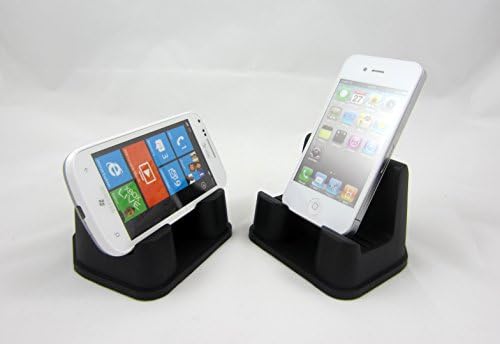 PhoneProp - Universal Fit Soft Flexible SmartPhone Stand - Durable FDA High Grade Silicone - Color Black