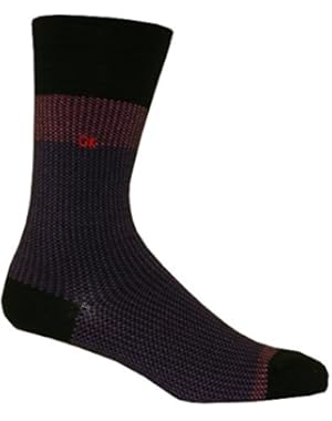 Calvin Klein Giza Jacquard Men's Socks, Purple