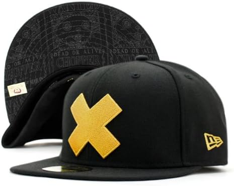 Amazon One Piece Newera Black Gold ニューエラ ワンピース コラボキャップ トニー トニー チョッパー ハット ブラック ゴールド Cap 7 3 8 58 7cm キャップ アウトレット La Dream 帽子 キャップ 通販