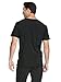 Cherokee Infinity V- Neck Men's Scrub Top with Rib Knit Back Panels CK900A, L, Black