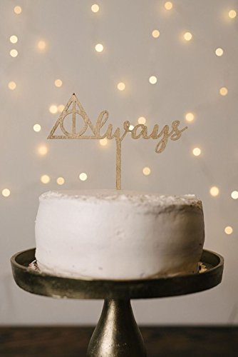 Amazon Com Always Harry Potter Wedding Cake Topper Handmade