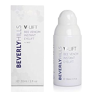 Beverly-Hills-V-Lift-Instant-Eye-Lift-and-Eye-Tuck-Bee-Venom-Serum-for-Treating-Puffy-Eyes-Dark-Circles-and-Wrinkles BEVERLY HILLS V-Lift Instant Eye Lift and Eye Tuck Bee Venom Serum for Treating Puffy Eyes, Dark Circles, and Wrinkles