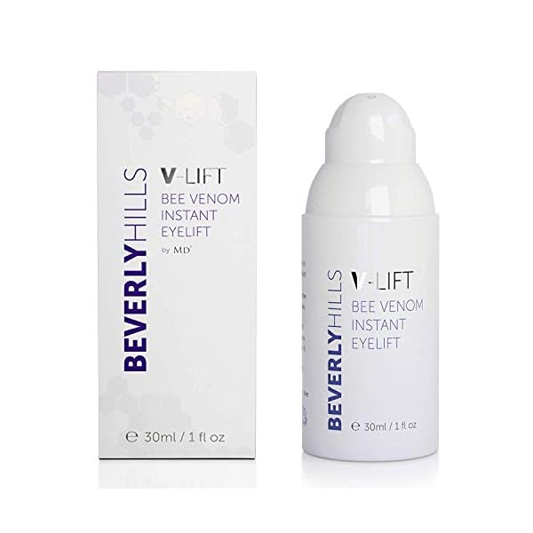 Beverly-Hills-V-Lift-Instant-Eye-Lift-and-Eye-Tuck-Bee-Venom-Serum-for-Treating-Puffy-Eyes-Dark-Circles-and-Wrinkles BEVERLY HILLS V-Lift Instant Eye Lift and Eye Tuck Bee Venom Serum for Treating Puffy Eyes, Dark Circles, and Wrinkles