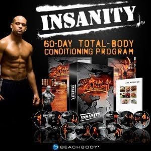 Insanity: The Ultimate Workout Cardio y Fitness DVD del Programa ...