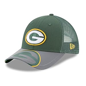 New Era Green Bay Packers YOUTH Mega Flect 9FORTY Cap 417D4SSSpTL