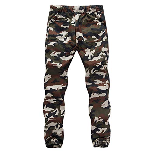 LISTHA Zipper Pocket Sports Pants Mens Personal Elastic Smallfoot Trousers
