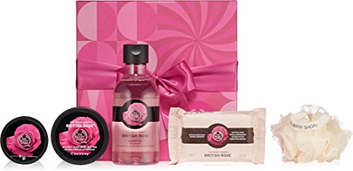 The body shop british rose festive picks small gift set