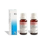 2 LOT X Dr. Reckeweg - Homeopathic Medicine - R3 Heart Drops - Blockage and Valvular