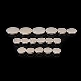 Andoer Clarinet Leather Pads Replacement Durable Exquisite Wind Instrument (17pcs)