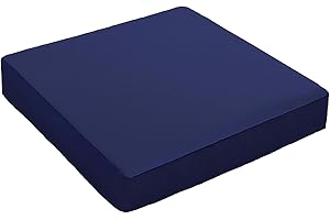 TECOSARA Patio Chair Cushions 24" x 22" x 4" Outdoor Chair Cushions 1Pack, Waterproof Outdoor Cushions for Patio Furniture Ou