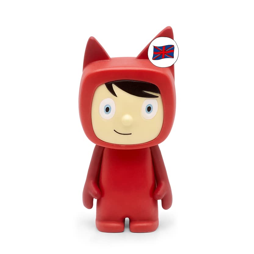 tonies Creative Audio Character - Kids Learning Toys with up to 90 Minutes of Customisable Content for Children, Red Fair