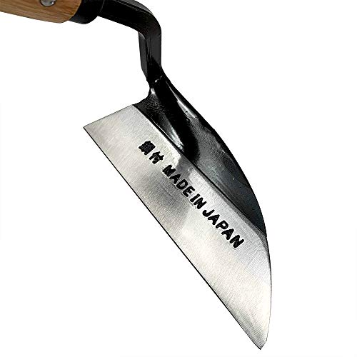 HACHIEMON Japanese Weeding Sickle Very Sharp Edge Nejiri Gama Left-Handed Version