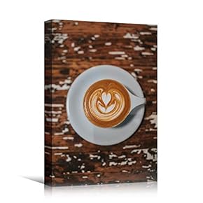 signwin Canvas Wall Art Coffee Cup Coffee Drinks...