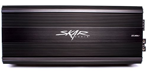Skar Audio SK-3500.1D Monoblock 3500W RMS Class D MOSFET Subwoofer Amplifier