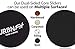 Gliding Discs Core Sliders - Dual Sided Exercise Disc For Smooth Sliding On Carpet And Hardwood Floors - Gliders Workout Legs, Arms Back, Abs At Home or Gym or Travel - Fitness Equipment (black)