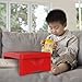 Hey! Play! Lap Desk for Kids-Folding Collapsible Portable Table with Storage for Paper, Pencils, Books-Kids Activity Tray for Writing, Crafts, Art