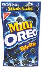 - Oreo Minis - Single Serve, 8 oz Snak Sak