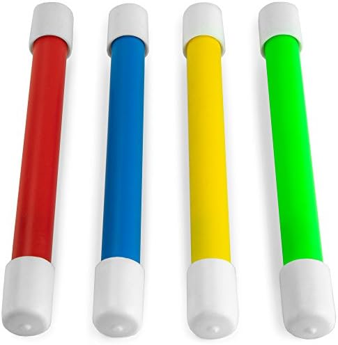 Sol Coastal Deep Down Divers - Set of 4 Sinking Pool Sticks in Assorted Colors - Underwater Swimming & Diving Games