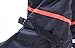 Wingstore Motorcycling Foldable Flat Waterproof Recycled PVC Men Rain Shoes Covers for Outdoor Cycling 2pcs/set (XXL)