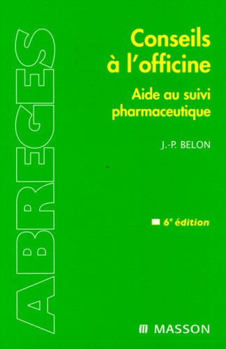 Conseils à l'officine