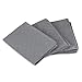 Magicfly Foldable Comforter Storage Bags, Clothes Storage Containers with Large Clear Window & Carry Handles,Organizer for Blankets Storage Bags, Linen Collapsible Storage Boxes for Closets, Set of 3