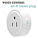 Smart Plug Outlet,LUCKY CLOVER Mini Socket,Wireless Outlet Wi-Fi Smart Timing Socket,Control your Devices from Anywhere,Compatible with Alexa,Google Home and IFTTT(LC1002)