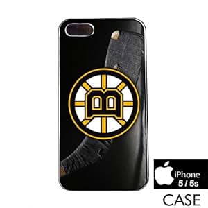 Amazon.com: Bruins Hockey iPhone 5 / 5s WHITE FRAME hard