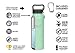 Healthy Human Stainless Steel Water Bottle | Double Walled Vacuum Insulated Water Thermos for Adults | Eco-Friendly Travel Bottles with Leak Proof Lid (Seamist, 32 oz/ 946 ML)
